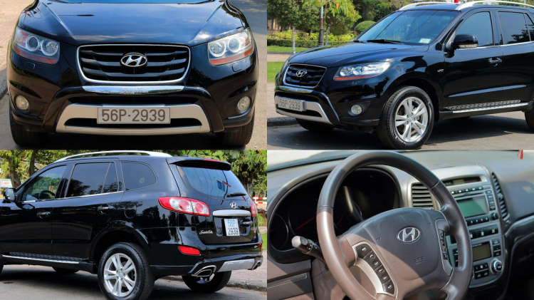 Hyundai Santa Fe SLX bản nhập Hàn “full options” được nhiều người săn lùng dù giá cao