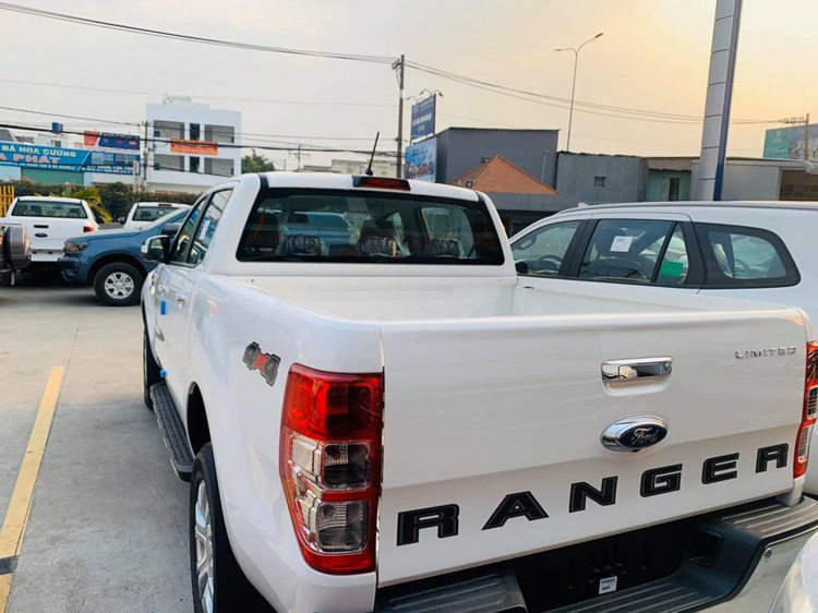 Ford Ranger Limited 2020 4x4 AT về đại lý, giá khoảng 800 triệu