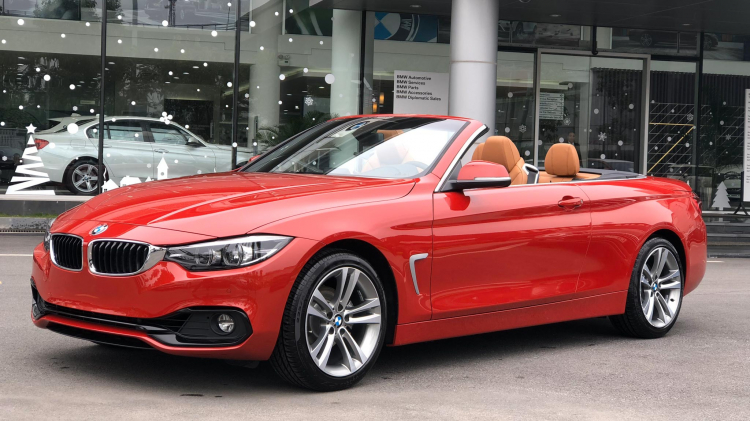 Cận cảnh BMW 420i Convertible: xe mui trần không dành cho số đông