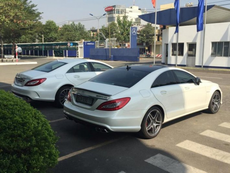 Cận cảnh Mercedes-Benz CLS500 4Matic 2015 tại Việt Nam