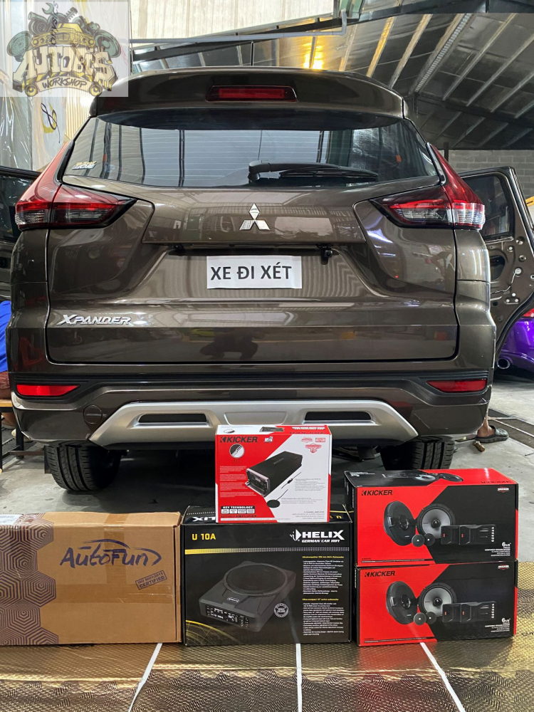 Nâng cấp âm thanh và cách âm cửa cho Mitsubishi Xpander