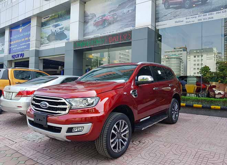 Ford Everest Rước Lộc Đầu Năm Lì Xì Cực Khủng