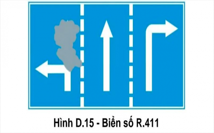 Tranh cãi về biển R411 và 2 làn trong cao tốc: Các bác chỉ giúp e!!