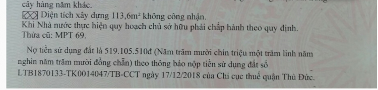 Cho hỏi diện tích nhà bị gạch chéo trong sổ hồng