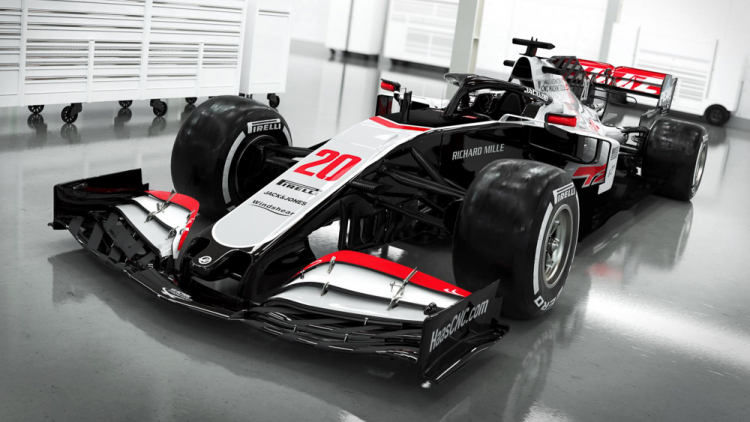 Haas đã chính thức vén màn chiếc xe đua F1 sẽ tham dự giải đua năm nay