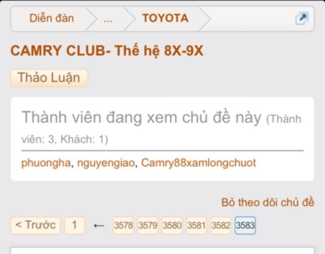 Anh em Camry 87-91 vô đây chơi