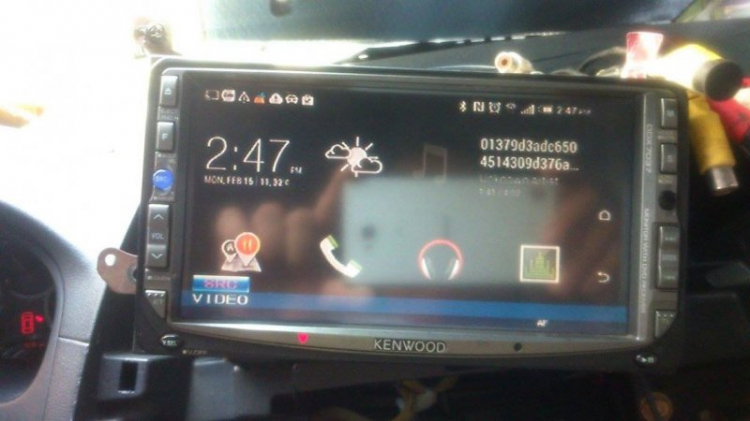 DVD Kenwood 7037 android :v