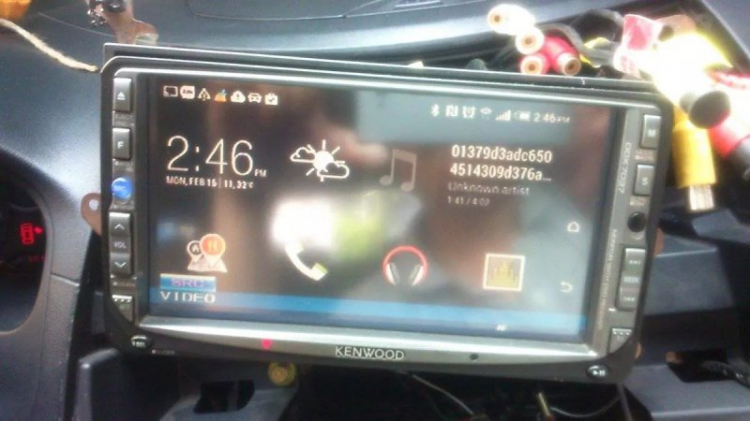 DVD Kenwood 7037 android :v