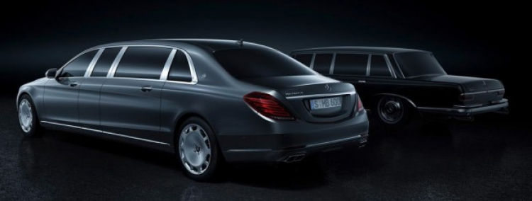 Mercedes-Maybach Pullman: siêu sang dài 6,5m với 6 chỗ ngồi