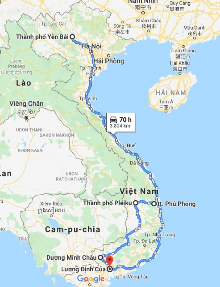 Chia sẻ hành trình xuyên Việt 3.900 km bằng Mitsubishi Attrage - Chuyến đi đáng nhớ