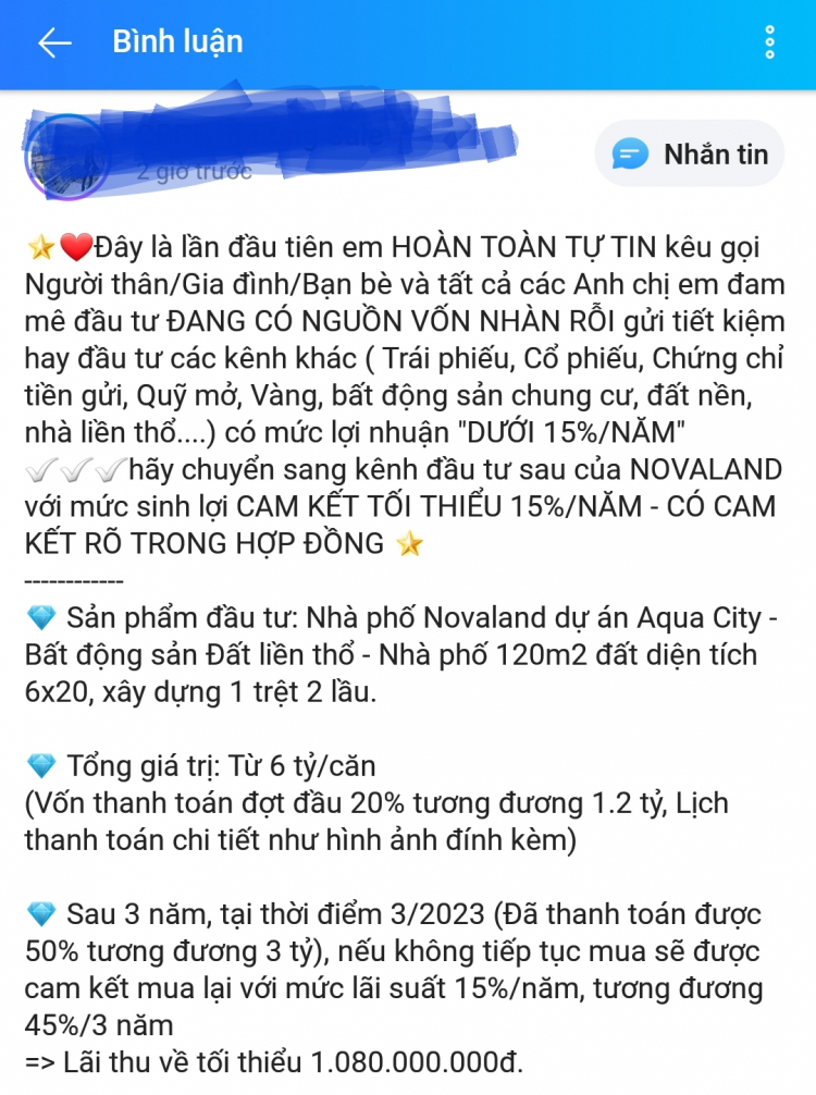 Novaland kêu cứu ?!?? Novaland kêu cứu ?!??