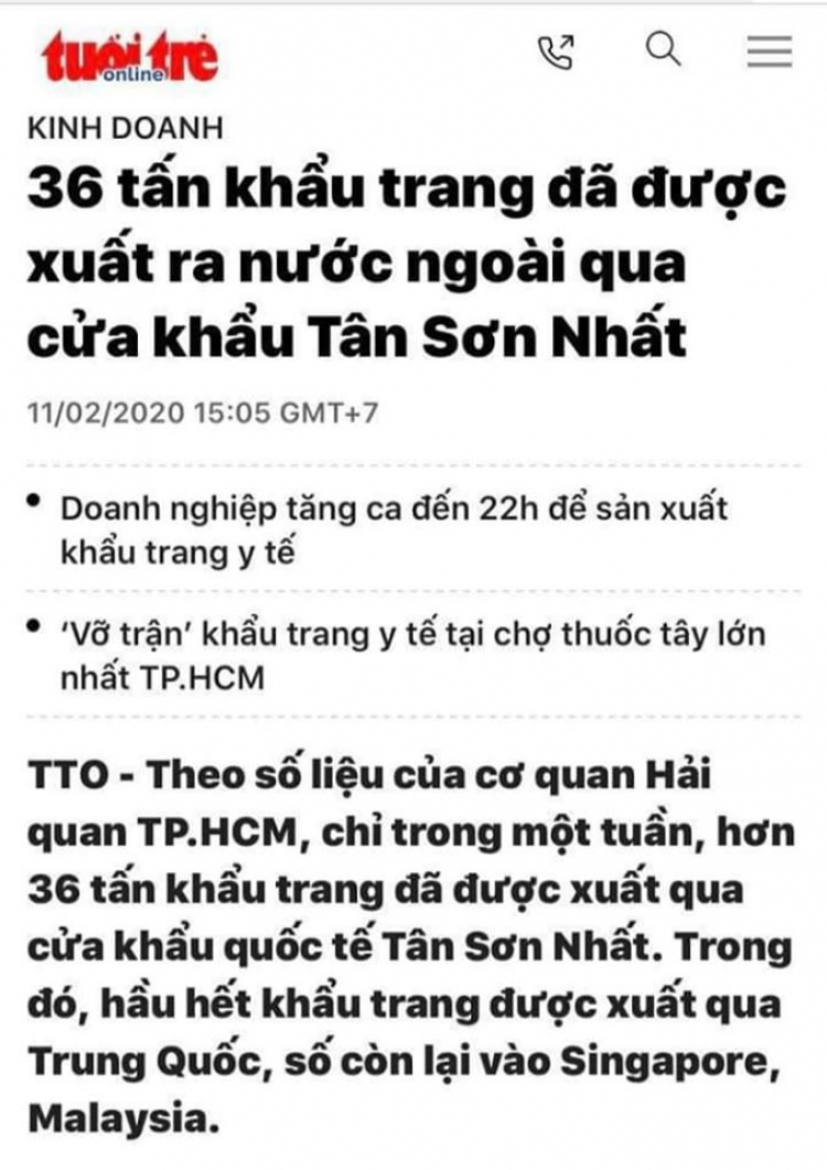 Có bác nào sx khẩu trang y tế không?