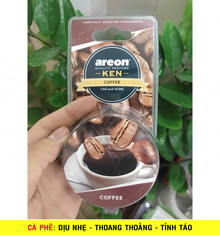 Sáp thơm ô tô hương cà phê - Areon Ken Coffee