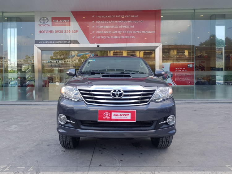 Toyota Fortuner 2016 giá rẻ. Bao Test các hãng