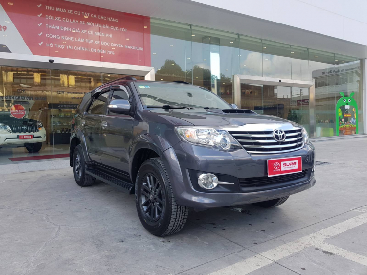 Toyota Fortuner 2016 giá rẻ. Bao Test các hãng