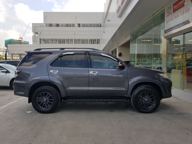 Toyota Fortuner 2016 giá rẻ. Bao Test các hãng