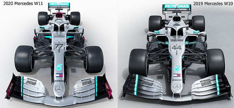 Mercedes cuối cùng đã vén màn chiếc xe đua F1 cho giải Grand Prix 2020