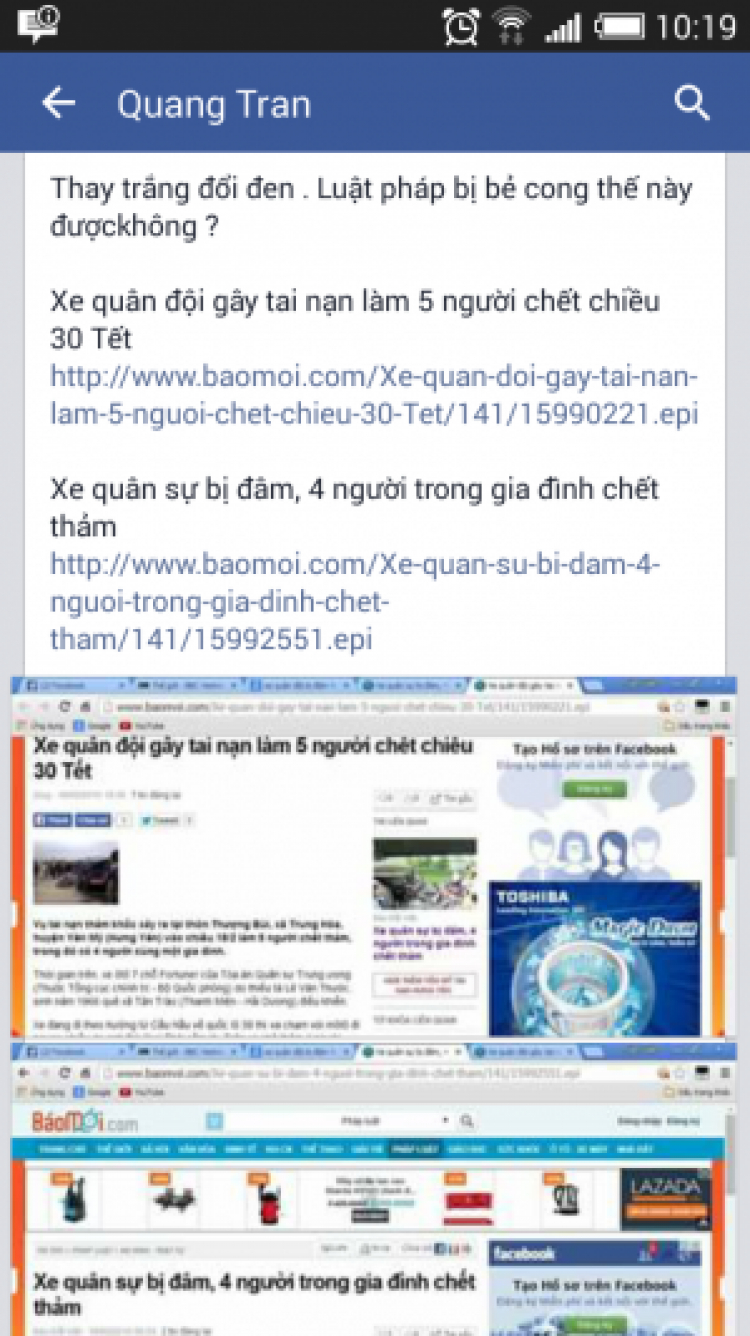 Vậy là ai gây tai nạn?
