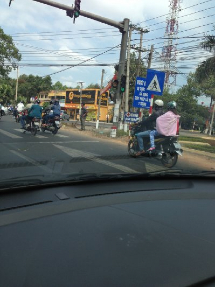 Các bác đi đoạn TT Trảng Bom cẩn thận nha