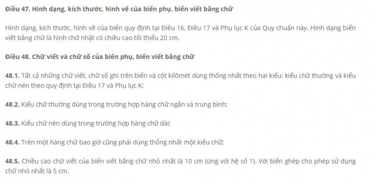 Chuyện treo biển báo không đúng quy định?