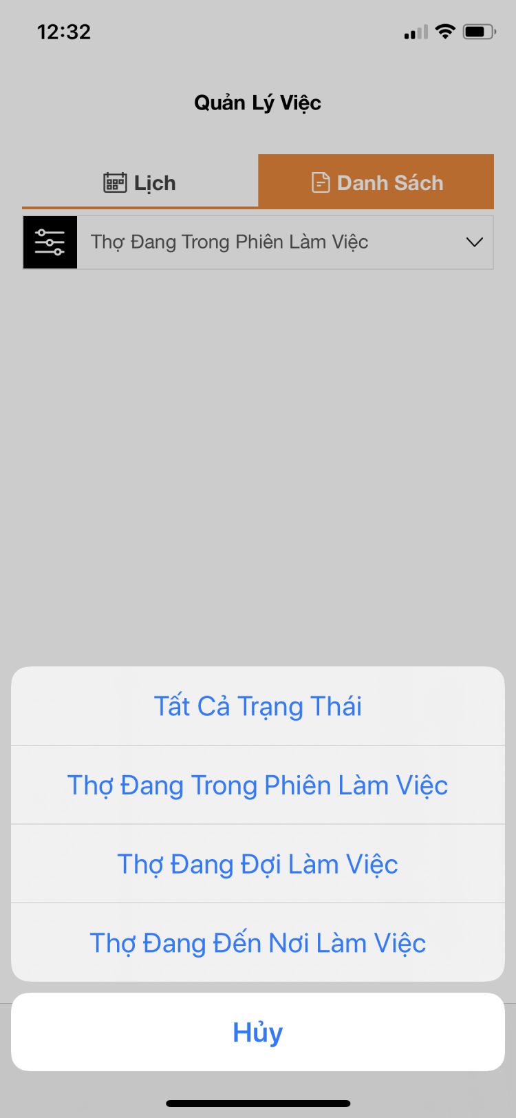 App Thế giới thợ, anh nào thử chưa?