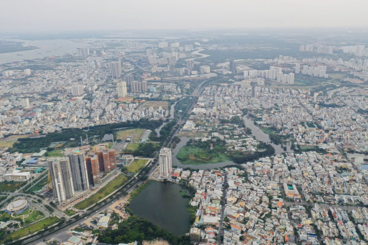 Eco Green Saigon Quận 7 - Phần 7:  Tiến độ Tháng 4/2021