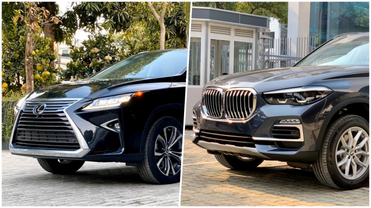 Đau đầu chung kết Lexus RX350L và BMW X5 Đau đầu chung kết Lexus RX350L và BMW X5