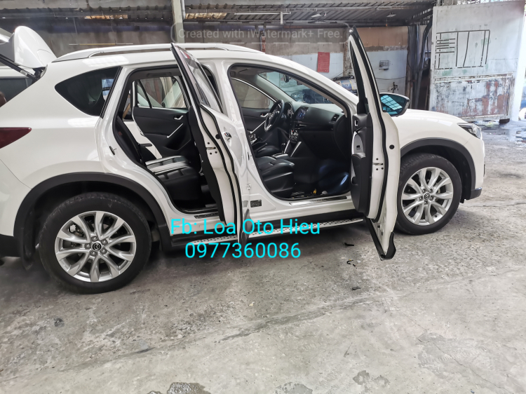 Nâng cấp sub cho Mazda Cx5