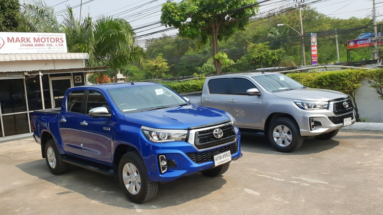 Bán ế tại Việt Nam, Toyota Hilux và Isuzu D-Max lại bán chạy nhất tại Thái