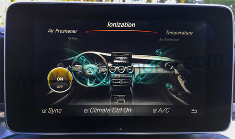 Công nghệ khử mùi diệt khuẩn và tạo mùi hương trên ô tô