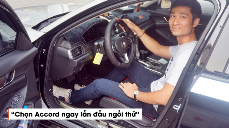 Người dùng đánh giá Honda Accord 2019: “Không hối tiếc khi mua Accord”