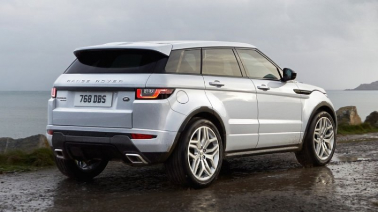 Range Rover Evoque 2016 được nâng cấp nhẹ