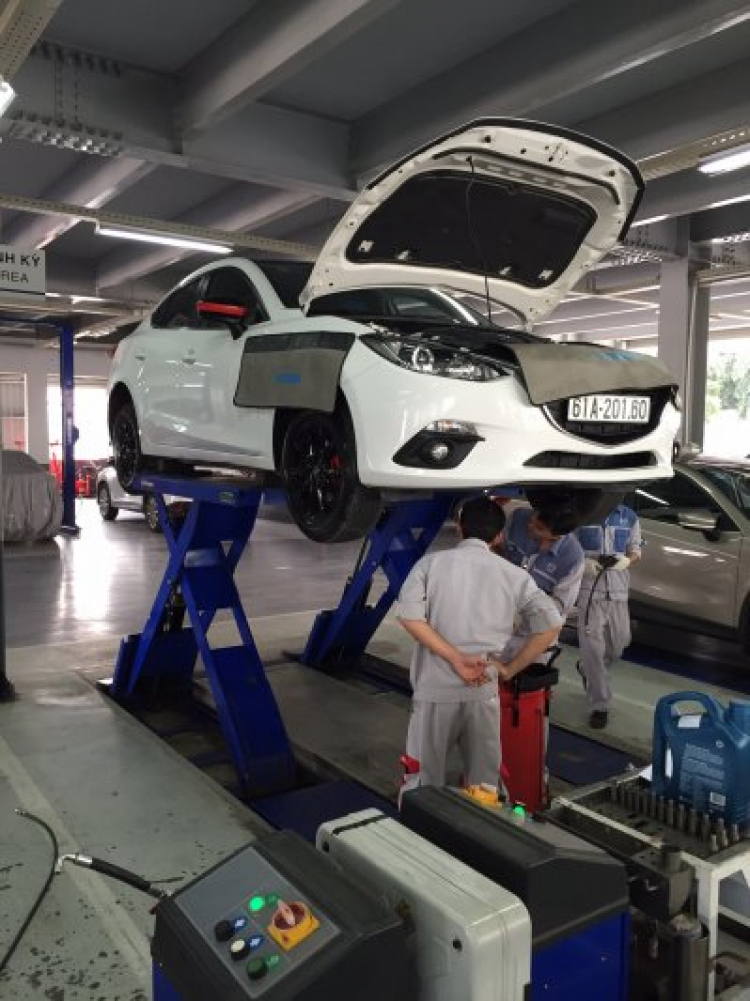 Chia sẻ các vấn đề của Mazda 3 All New