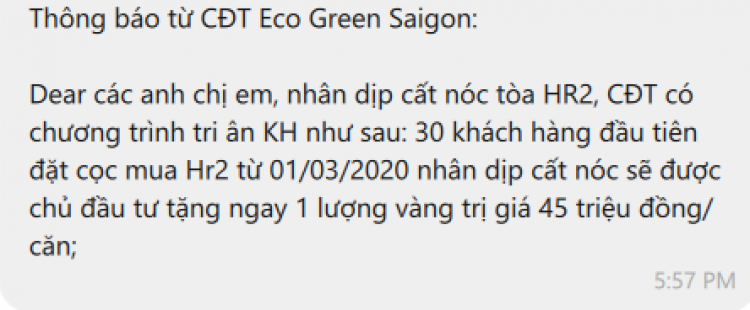 Eco Green Sài Gòn quận 7