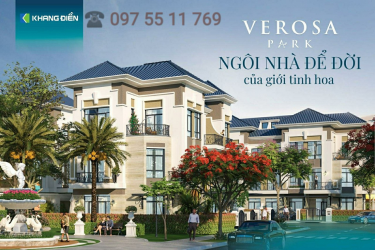 VEROSA KHANG ĐIỀN NHÀ PHỐ BIỆT THỰ  , Nơi An Cư 5 Sao Lý Tưởng Cho Gia Đình Bạn