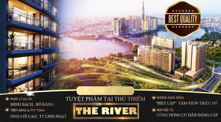 Chính thức nhận booking dự án The River Thủ Thiêm Quận 2