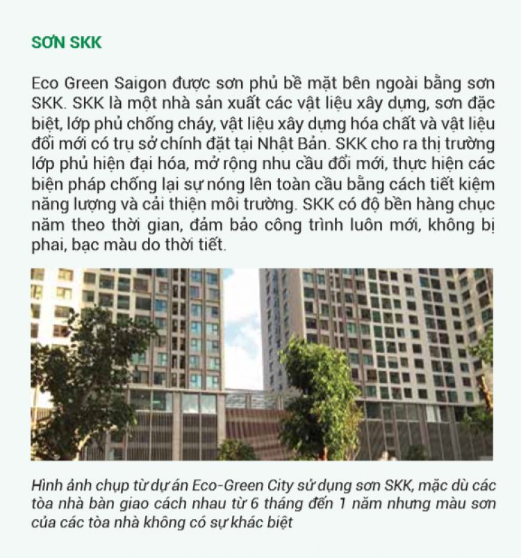 Eco Green Saigon Quận 7 - Phần 3: Vật liệu và Nội thất