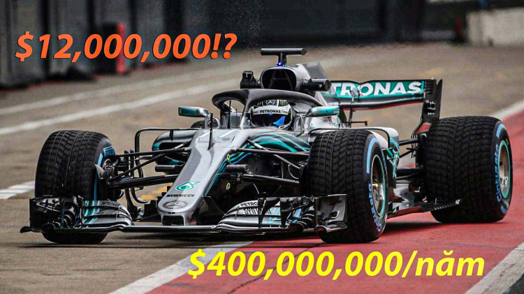 xe đua F1 có giá bao nhiêu