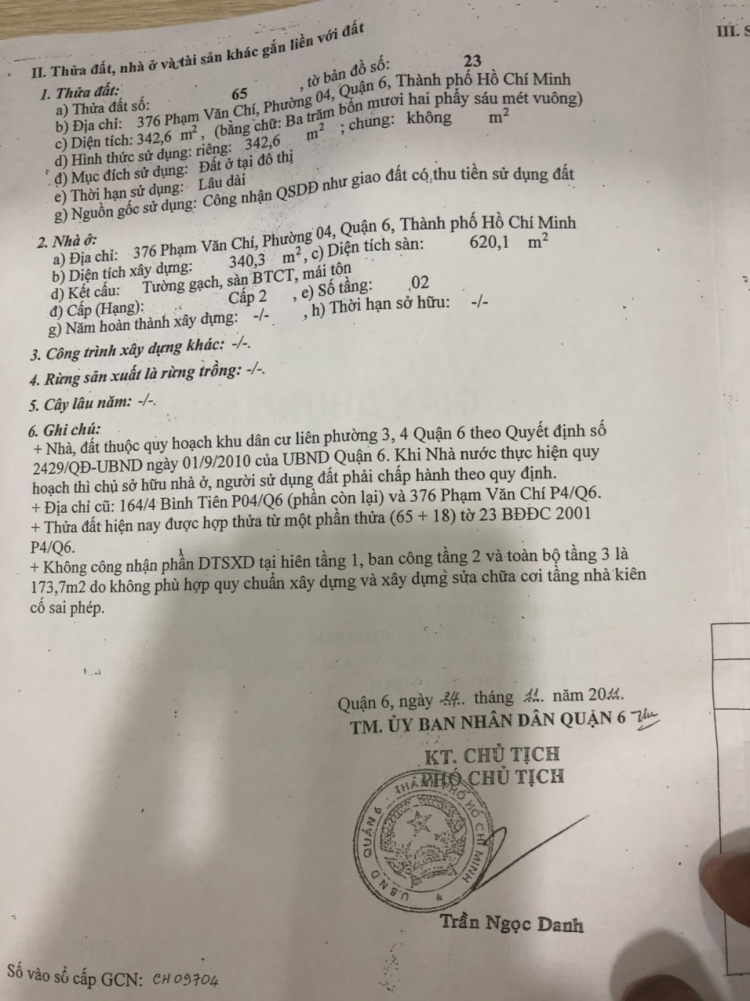 Cập nhật giá nhà phố TT quận 1,3,4,10, Phú Nhuận , Bình Thạnh