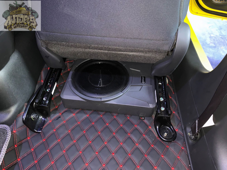 Nâng cấp hệ thống âm thanh cơ bản cho Honda Brio