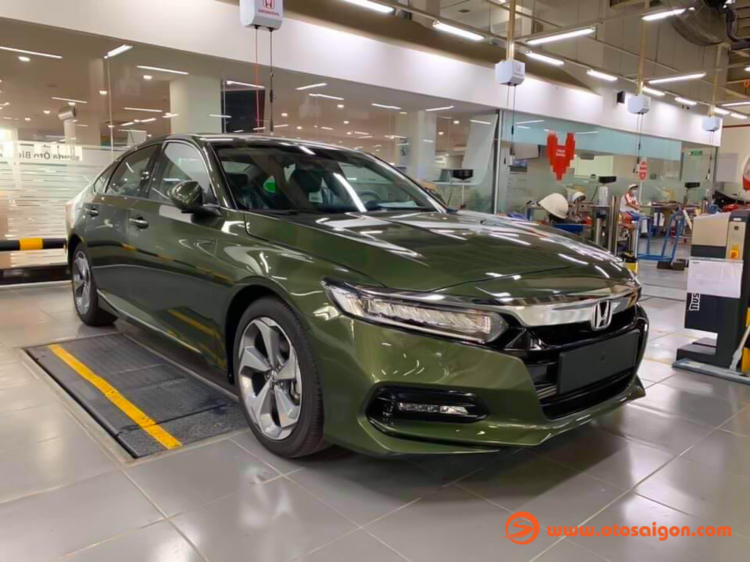 Honda Accord màu xanh rêu duy nhất tại Việt Nam