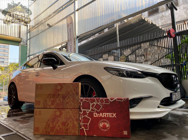 Cách âm cho xe hơi - Mazda 6