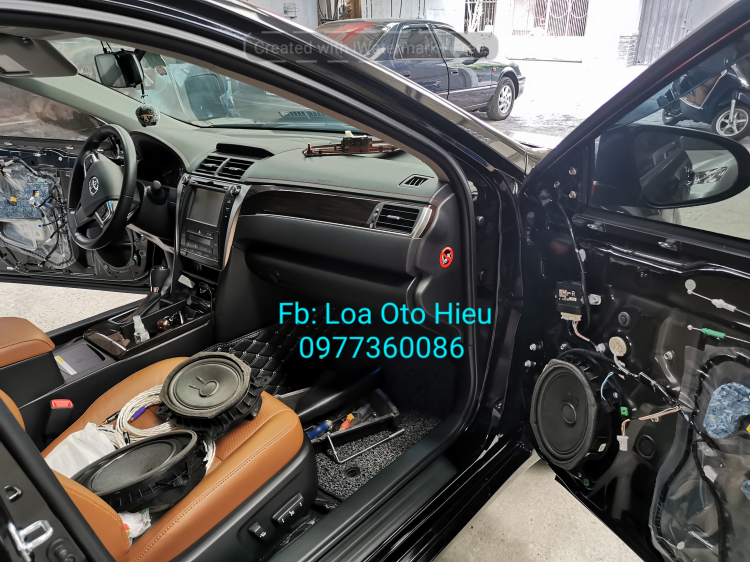 Nâng cấp âm thanh chuẩn Camry