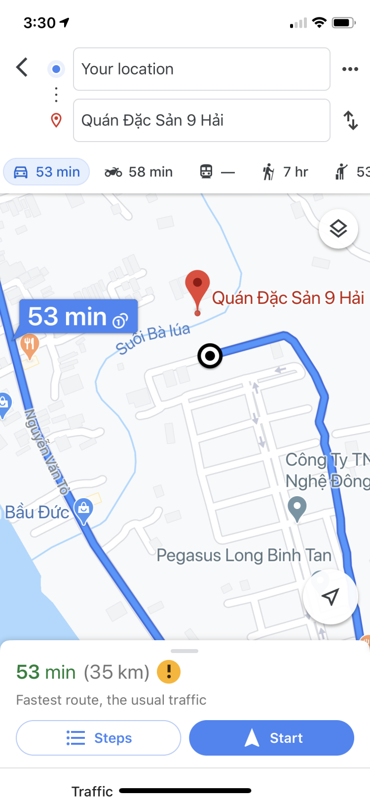 [Sài Gòn] Hỏi quán bờ sông trong phạm vi 40-50km