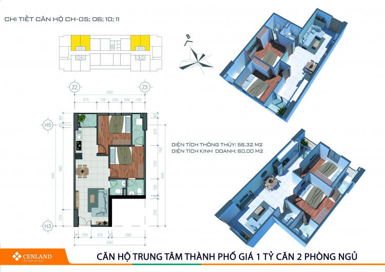 Tecco Home An Phú - Chỉ 1 tỷ/ căn 2PN