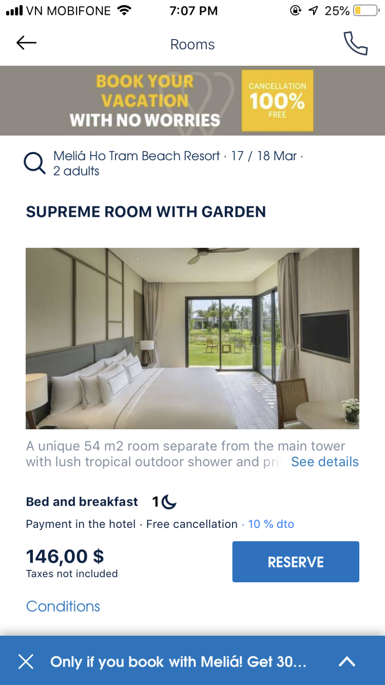 Melia Hồ Tràm Melia Hồ Tràm