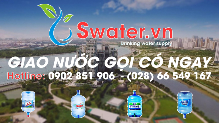 Giao nước Đảo Kim Cương tận căn hộ. Swater gọi có ngay