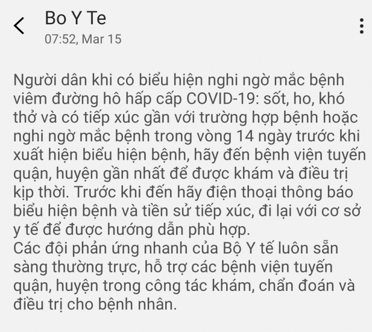 Chuyện đi cách ly Covid - 19?