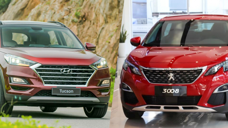 So sánh Peugeot 3008 AT và Hyundai Tucson 1.6 T-GDI: chọn xe Pháp bản base hay xe Hàn bản full?