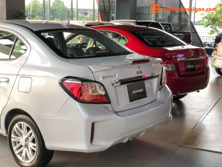 Giá lăn bánh Mitsubishi Attrage 2020 khi so với Kia Soluto và Hyundai Grand i10